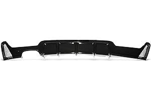 GRAVITY PERFORMANCE M Style Gloss Black Twin Exit Rear Diffuser For BMW 4 Series F32 F36 13-19