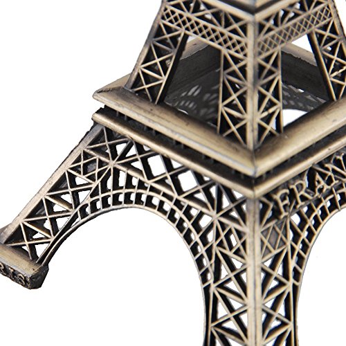 Apollo23 – 15cm Metall Paris Eiffelturm Kunsthandwerk Kunst Statue Modell Des… - 3