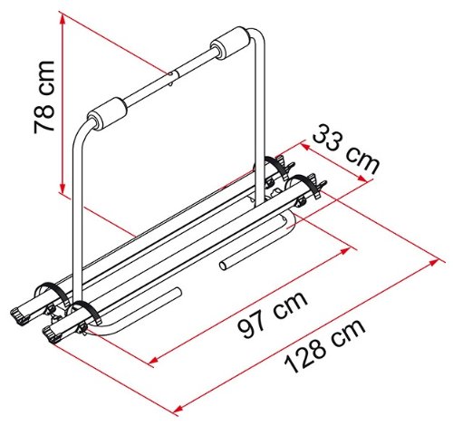 Fiamma Carry Bike XL A Deichselträger für Caravan - 3