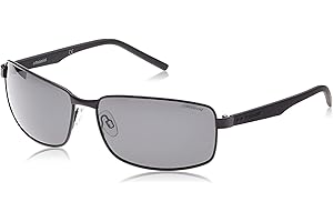 Polaroid PLD 2045/S 807 BLACK, 63, RECTANGULAR, Polarized