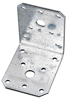 Gah Alberts Equerre d'assemblage galvanisée inégale Alberts - Dimensions 90 mm x 40 mm x 90 mm
