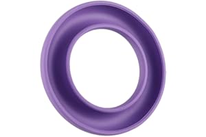 CIKONIELF Anneau en caoutchouc boîte organisateur de canette porte-canette Flexible anneau de rangement de canette outil couture artisanat accessoires de broderie(Violet)