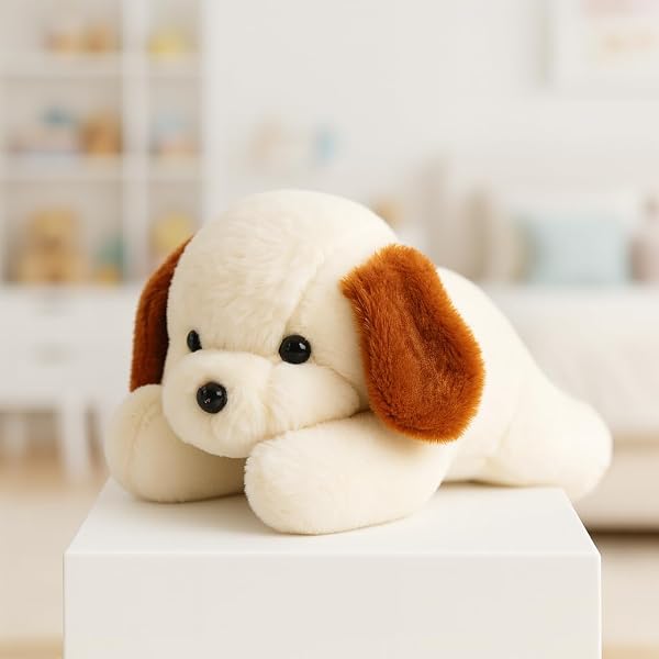 Buy Webby Soft Animal Plush Dog Toy 20 cm, Pink Online at Low