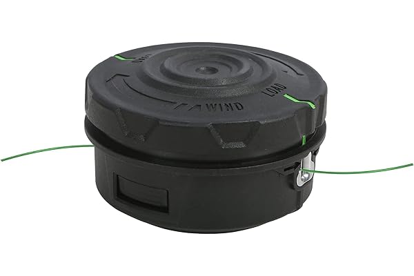 Greenworks Tête de Coupe, Fil de Coupe 5m, Diamètre du Fil de 2mm pour Coupe-bordures GD24×2LT GD24×2TX GD24×2BCB Séries