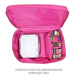 Make Up Beauty Cosmetic Bag - Large Travel Wash Case Bags for Women Girls Storage of Makeup Cosmetics, Toiletry Pouch… - Image 4