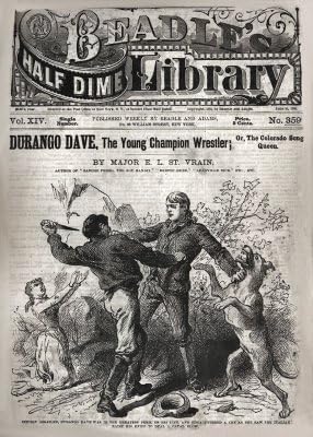 Durango Dave Western Comic Cover Fabric Topped Mouse Mat