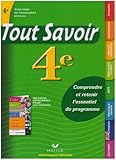 Tout Savoir 4e