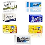 Supermax Razor Blades - 100 Packfeather - Astra, Derby | Shark | Dorco |