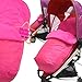 DELUXE 2 IN 1 FOOTMUFF COSYTOES LINER - ZETA LITE PINK