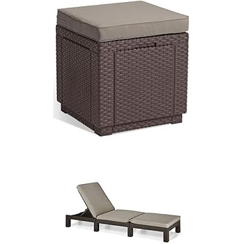 Gartenmobel Zubehor Hocker Braun Taupe Allibert Hocker Cube Mit Kissen Gartenmobel Zubehor Tobaccofree Org