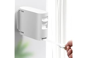 GDWD Corde à linge rétractable, réglable, extensible, pour intérieur, montage mural, séchage de vêtements, corde à linge invisible, pour salle de bain, balcon, pour l'intérieur et l'extérieur (blanc)