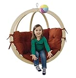 Amazonas AZ-2030470 Holz Hängekugel für Kinder, Globo terracotta - 2