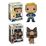 Funko Pop pack Vault Boy + Dogmeat (Fallout)