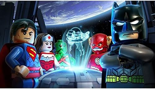 Lego Batman!- Large Canvas Picture Wall Art - Size 34" x 24" x 33mm Deep (Extra Thick)