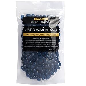 Bluezoo Waxing Kit Electric Wax Warmer with Hard Wax Beans and Wax Applicator Sticks - Image 8