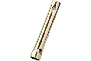 YMIKO Llave de enchufe de bujía de doble extremo de 130 mm, 16 mm, 18 mm, llave de bujía para herramienta de llave de alcance profundo