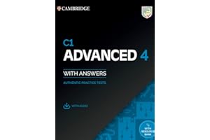 CAMBRIDGE ELT C1 Advanced 4 Student's Book with Answers with Audio with Resource Bank: Authentic Practice Tests