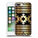 Produktbild Head Case Designs Diamant Azteke Golddruck Soft Gel Hülle für Apple iPhone 7 Plus