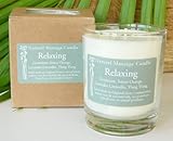 Heaven Scent Organic MASSAGE Candle - RELAX / Essential Oils