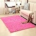 Produktbild DADAO Teppich rechteck Teppich-Schlafzimmer Luxus Teppich,Waschbare am krankenbett yogamatte-Rosa 60x120cm(24x47inch)