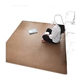 Estilo: minimalismo moderno. ALGWXQ Almohadillas para sillas de comedor Oficina Amortiguador Respaldo Respaldo Esponja Condición de ahorro Bambú Reducir la presión sobre la sarga de cadera Silla ergonómica médicamente probada, ta