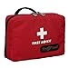 Produktbild Portable Reisen Camping Home Outdoor leer Medizinischen Notfall überleben Erste Hilfe Seesack Taille Beutel Beutel Hand Tasche Rot