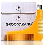 Groomarang Beard Styling and Shaping Template Comb Tool