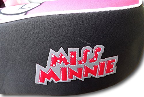 MISS MINNIE DOTS DREAM KINDERSITZERHÖHUNG SITZERHÖHUNG AUTOSITZ KINDERSITZ 15-36 kg GRUPE II ; III+Gratis mini Haribo Goldbären - 5