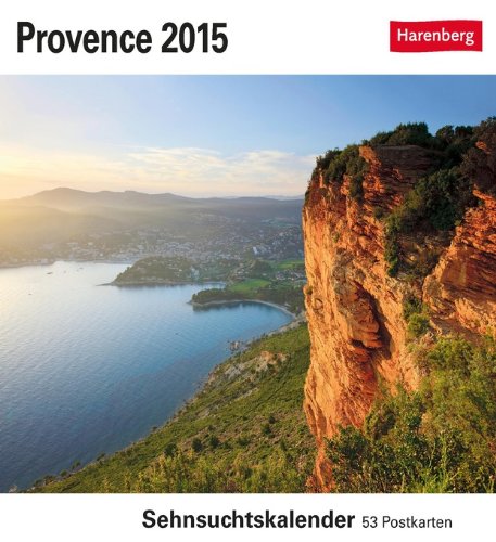Provence Sehnsuchtskalender 2015: Sehnsuchtskalender, 53 Postkarten