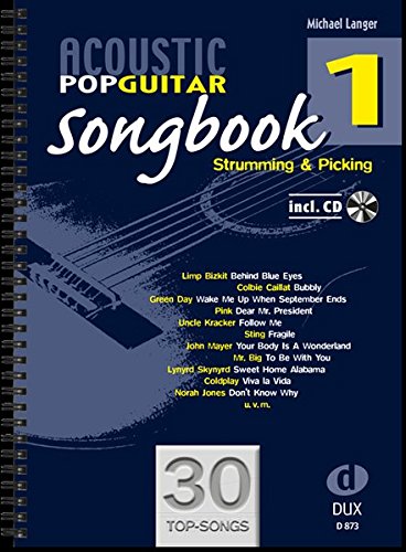 Acoustic Pop Guitar Songbook 1 incl. CD