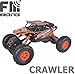 Produktbild fm-electrics Crawler 1:18 | Ferngesteuertes Auto RC Car Geländewagen Rock Crawler im Maßstab 1:18, Proportionale Fernsteuerung Allradantrieb und 2.4 GHz Steuerung, orange