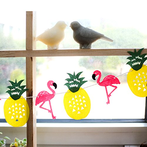 Gazechimp Tropische Ananas Banner Girlande Sommer Party Dekor - 9