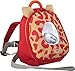 PacaPod Designer Changer Toy Pod Leopard Red - Luxury Pod With Organising Sections. Backpack Straps And Safety Rein For Toddlers