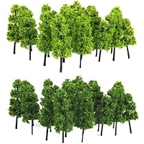 20 Stück Modellbau-Bäume, 8 Cm Hoch – Für Dioramen, Sandkasten, Landschaftsmodelle & Miniaturlandschaften