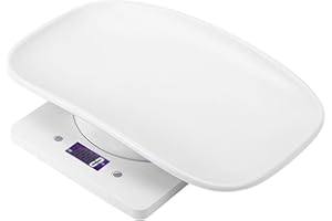 Balance Numérique pour Animaux, 4 Modes de Pondération (OZ/Ml/LB/G), Petite Chelle de Poids pour Animaux Multifonctionnel, pour Les Animaux, Les Bébés et La Cuisine Mesurant, 10 kg/1g