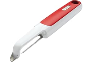 Zyliss E950018 Eplucheur à Tomates, Peau Fine/Kiwis/Poivrons/Pêches, Lame Dentelée Acier Inoxydable