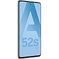 Samsung Galaxy A52s 5G Smartphone, Infinity-O FHD+ 6.5 inch Display, 6GB RAM and 128GB Expandable Internal Memory, 4500mAh Battery and Ultra-Fast Charging Black (Renewed)