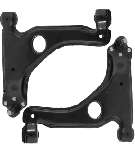 ATEC Germany Kit Sospensione BMW Serie 5 (E60/E61) - 2 Bracci Anteriori Inferiori, Testine, Tiranti E Giunti Assiali - 2
