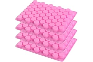 IonEgg Stampo in Silicone per Snack Cheto, Caramelle Gommose All'Aceto, Cioccolatini, Caramelle Dure - Confezione da 4