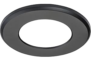 Knightsbridge Bezel for CFR Downlight in Matt Black