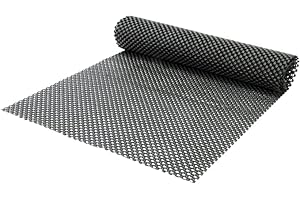 AIBULO 150cm x 30cm X New Multipurpose Non-Slip Mat - Ideal To Use At Home & Office, Cars (Black)
