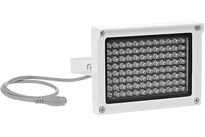 Splenssy 96 LED IR illuminatore a raggi infrarossi Array lampade visione notturna esterna impermeabile per CCTV Security