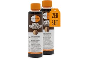 ‎RENUWELL Renuwell Möbel-Regenerator, 2x 500 ml – Intensive Pflege und Regeneration für Holzmöbel und Oberflächen, entfernt Wasserflecken, Kratzer & Hitze - Ringe, Schweizer Qualitätsprodukt