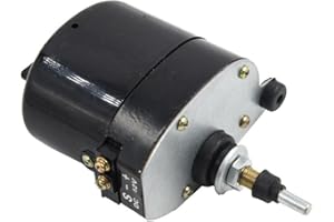 CARPANGO Essuie-glace électrique avec bras 12 V pour bateau, caravane, camping-car, tracteur (moteur)