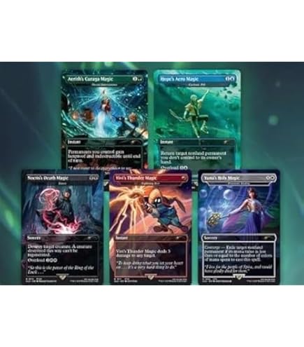 3 x Final Fantasy Play Booster (EN) – Magic: The Gathering – 14 cartas | Universes Beyond Heartforcards® Protección de envío