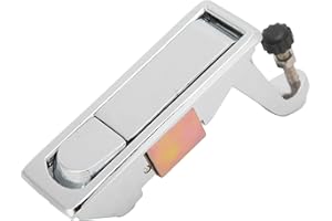 SHANRYA Kompressionsverschluss Spannverschluss Push Lock Schloss Wohnmobil Hebelverschluss,Festes Abzugsschloss aus Zinklegierung für Schiffsschränke für Verschluss Anhängerkoffer für Wohnmobil-Werkzeugkasten