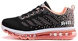 zapatillas running mujer asics outlet  TQGOLD Zapatillas de Deportes Hombre Mujer Zapatos Deportivos Running Zapatillas para Correr (Negro Naranja,40 EU)