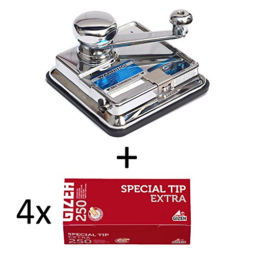 OCB Vertriebs GmbH, Giza Requirement GmbH OCB Mikromatic Duo (Machine) + 1000 (4x250) Giza Special Tip Extra (Cigarette Tubes)