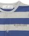 The Essential One - 3 Pack Baby Boy Bear Sleepsuits Babygrows- Blue Grey - Newborn - ESS137