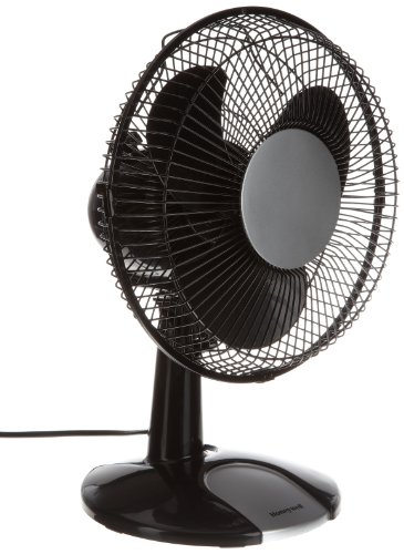 Honeywell HT-109E Tischventilator in schwarz/silber 23 cm Flügeldurchmesser - 2